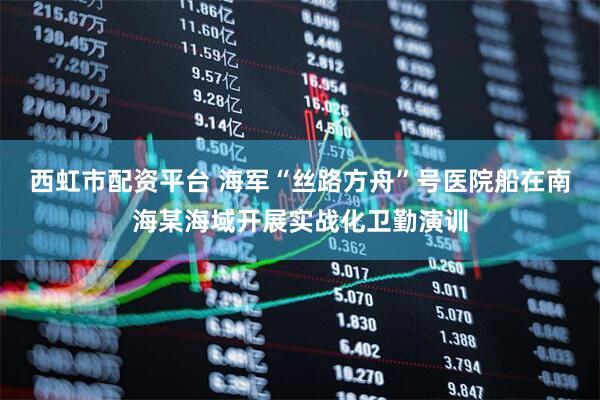 西虹市配资平台 海军“丝路方舟”号医院船在南海某海域开展实战化卫勤演训